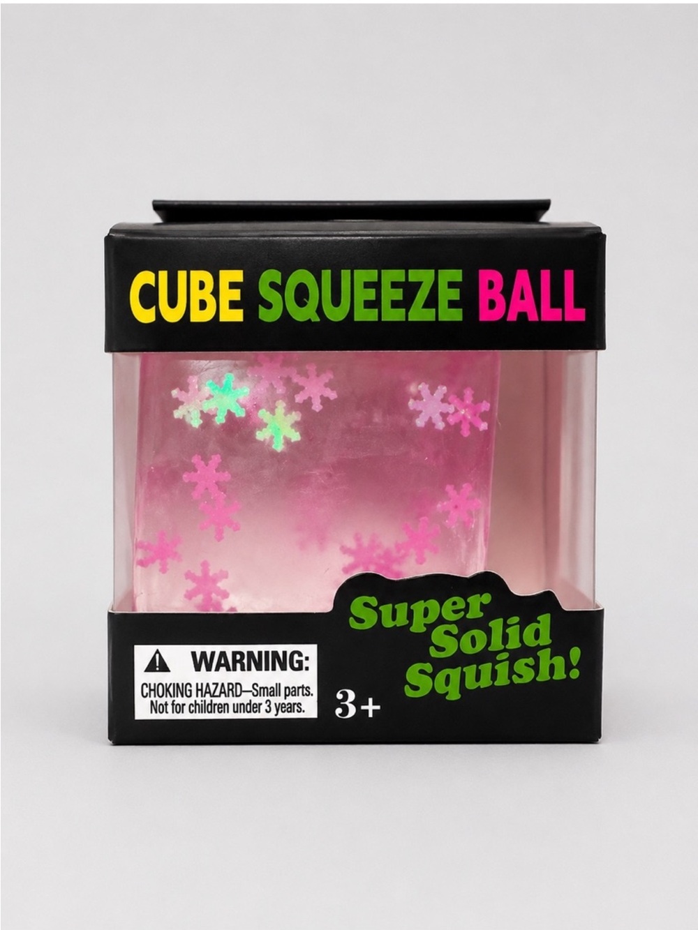 Cube Squeeze Ball - Super Solid Squish Sensory Toy